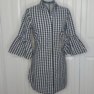 BEACHLUNCHLOUNGE Black & White Dress Size S/P